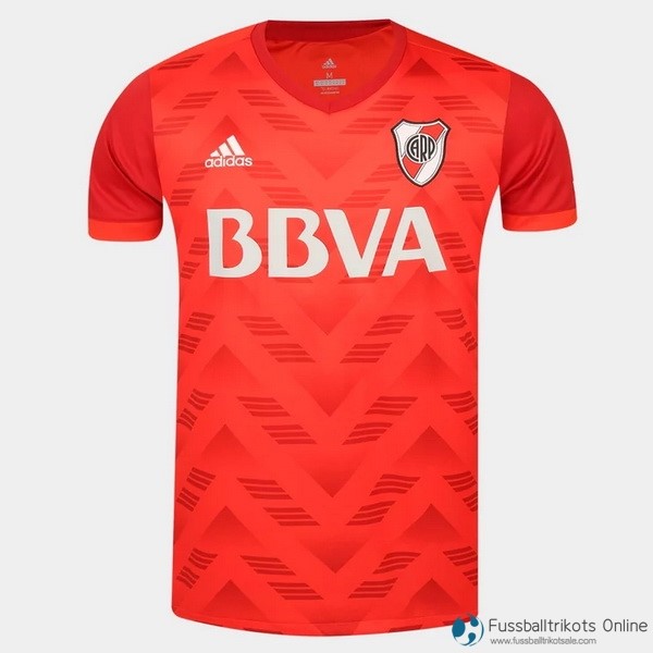 River Plate Trikot Auswarts 2017-18 Rote Fussballtrikots Günstig